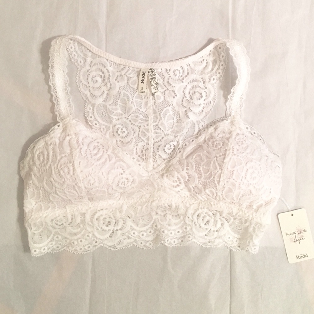 Mudd | White bralette | S |